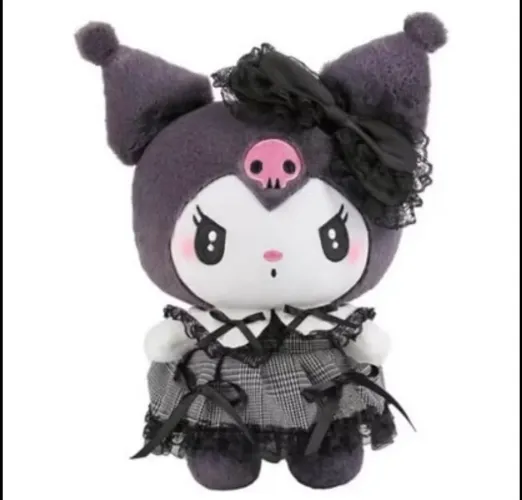 Pelucia ursinho sanrio kuromi