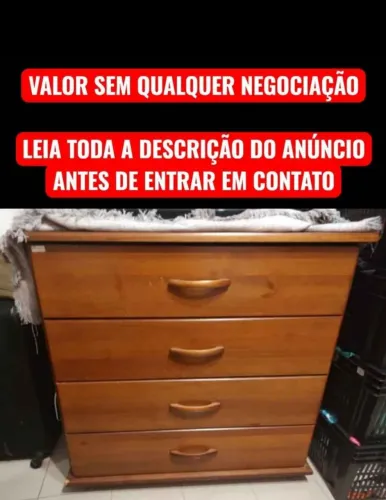 Cômoda em madeira maciça - Finestra Móveis