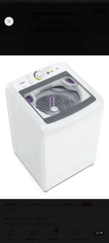 Máquina de lavar Consul 18kg nova