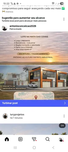 Oportunidade: Apenas 2 Lotes de 20x25m=500m2