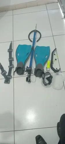 Vendo equipamento de pesca sub