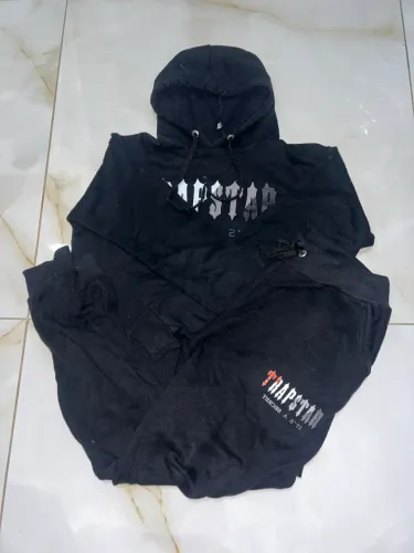 Conjunto moletom de frio Trap star