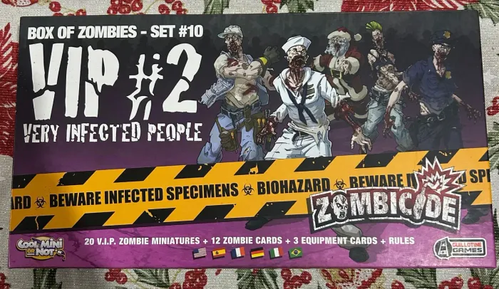 Expansão Zombicide Vip 2 em português 