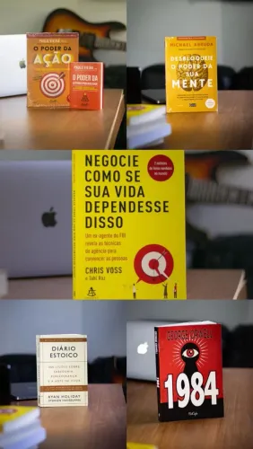 10 livros Best Sellers por 100 reais 
