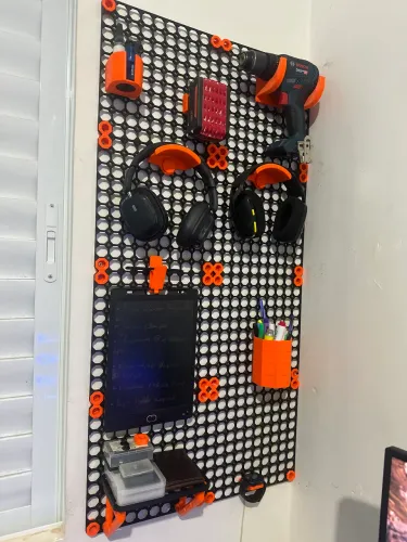 Pegboard multiboard painel organizador