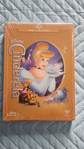 Cinderela Disney DVD+ Bluray