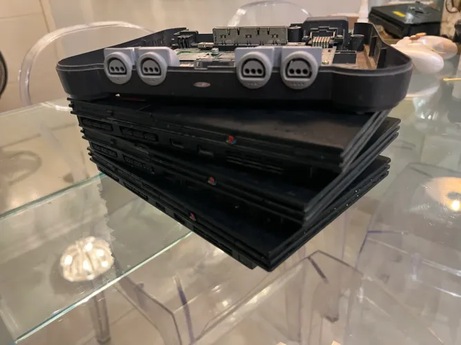 Lote de videogame Playstation e nintendo 64