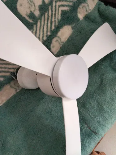 Ventilador de teto com luminária
