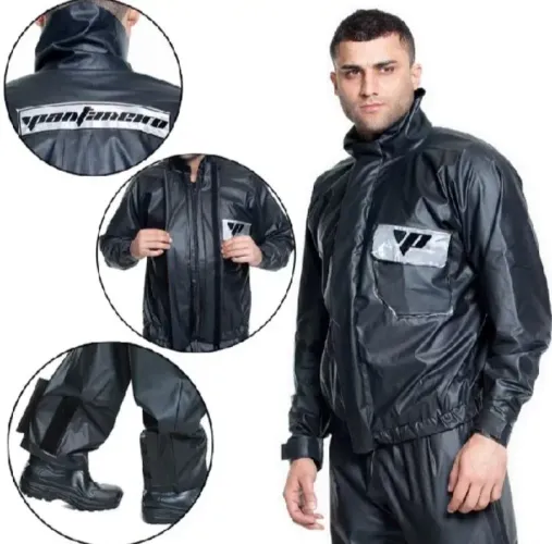 Capa de chuva pantaneiro PVC 