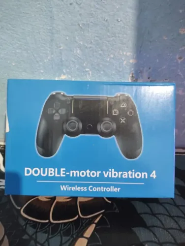 CONTROLE WIRELESS PARA PS4 - DOUBLE MOTOR VIBRATION 4 R$ 75,00 Controle sem fio