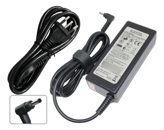 Fonte Carregador P/ Notebook 19v 3,16a 60w 3.0x 1.1mm Bivolt Preto