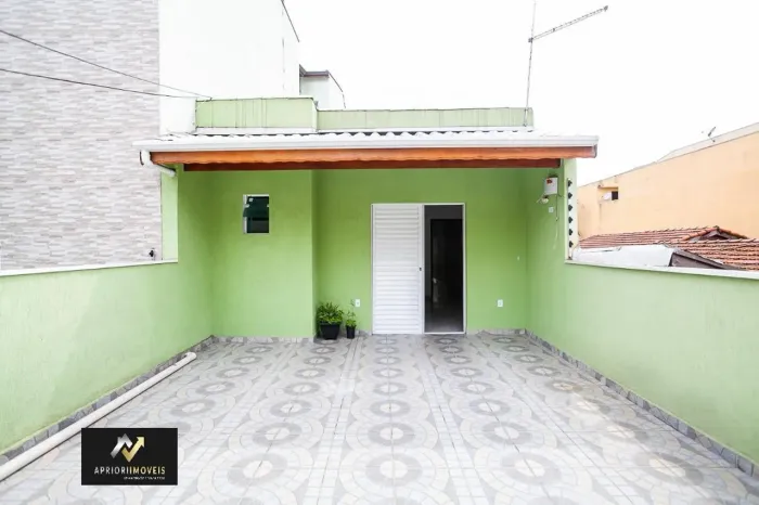 Casa com 02 dormitórios para locação, 90 m² no bairro Campestre - Santo André/SP
