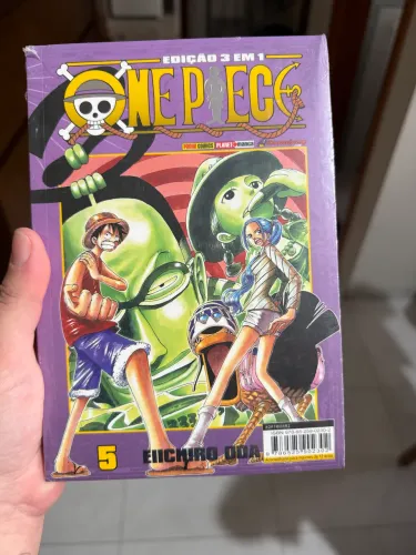 Mangá one piece 3 em 1 volume 5