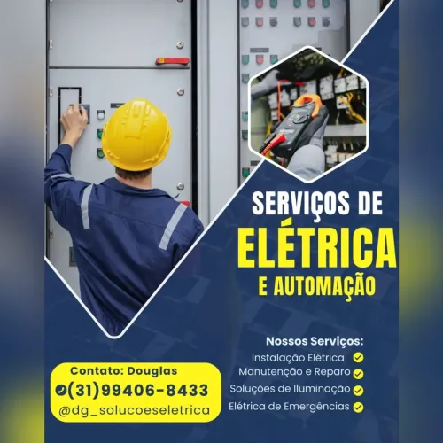 Serviço de elétrica ? e manutenção 
