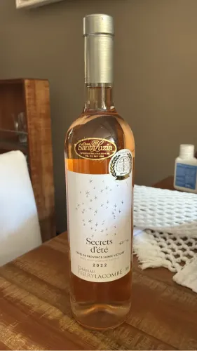 vinho rosé francês do tipo Secrets d'été