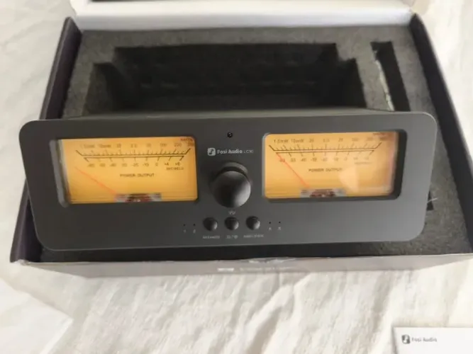Fosi Audio Lc30 - Seletor Alto-falantes - Vu-Meter