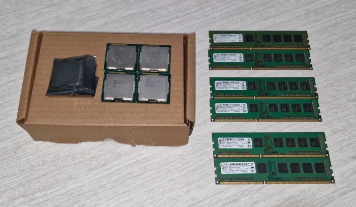 Kit i5 segunda geração processador mais 2 ddr 4gb, i5 e 8Gb
