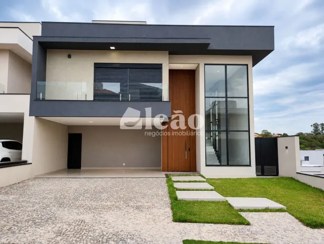 Condomínio Mont Alcino - Sobrado Recém-Construído com 3 Suítes, Vista Permanente no Condom
