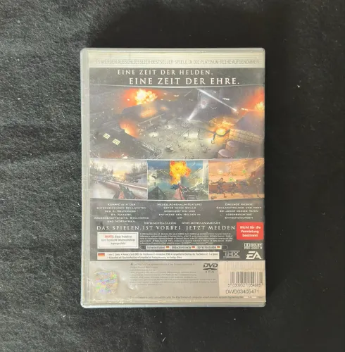 Jogo PlayStation 2 Medal of Honor European Assault