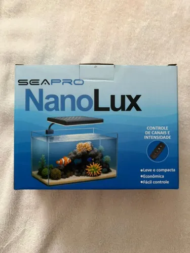 Luminária LED NanoLux Seapro - Para Nano Reef e Aquários (Seminova)