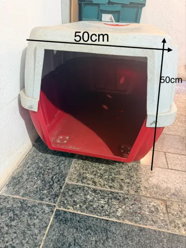 Casinha/Caixa de Transporte para Cão ? Porte grande