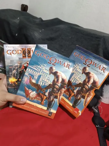 Combo de livros God of War