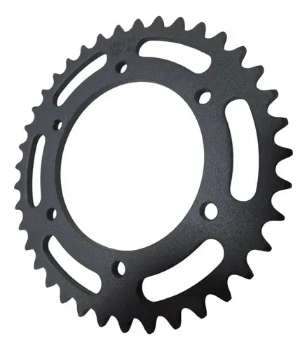 Coroa Fazer 250 Para Corrente 520 38 Dentes Preto