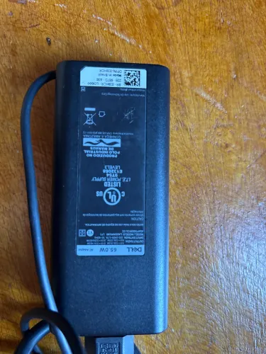 Carregador Dell USB C 65w