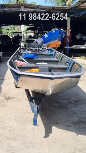 Barco de alumínio de Pesca - troco