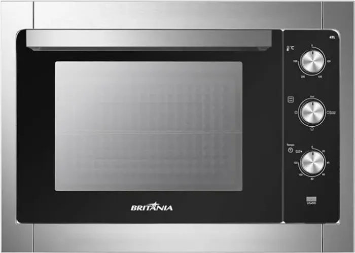 Forno Elétrico Britânia de Embutir 47L Preto