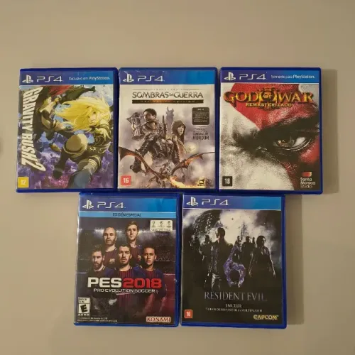VENDO LOTE JOGOS PS4