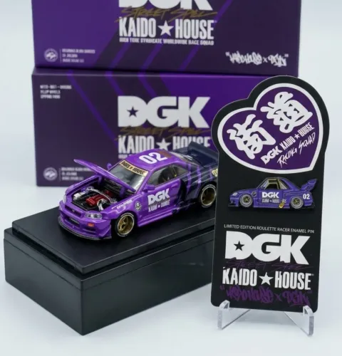 Kaido House DGK - Nissan Skyline R34 COM PIN!