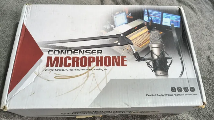 Microfone condensador completo 