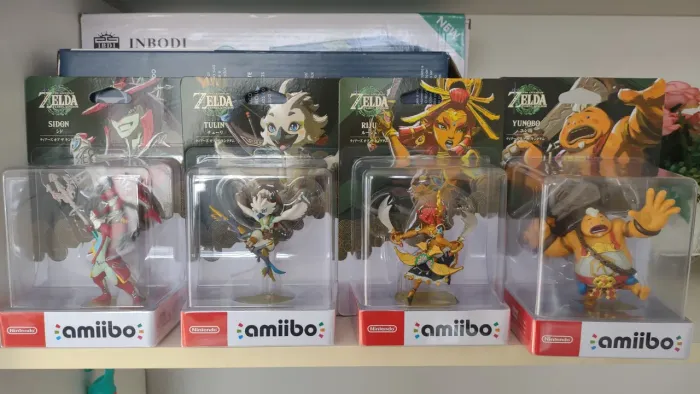 Amiibos Zelda TOTK Originais Nintendo.