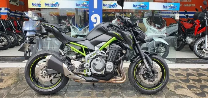 Kawasaki Z 900 Abs 2019 Preta Único Dono