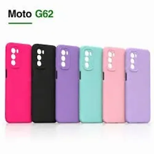 Capa Motorola Moto G62 siliconada 