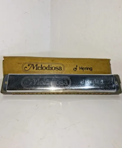 Belíssima Gaita de Boca Melodiosa, fabricante Hering.