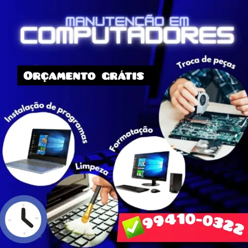 Consertamos computador notebook e celular 