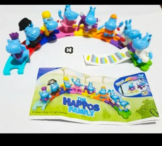 Kinder Ovo coleção completa Hippo 