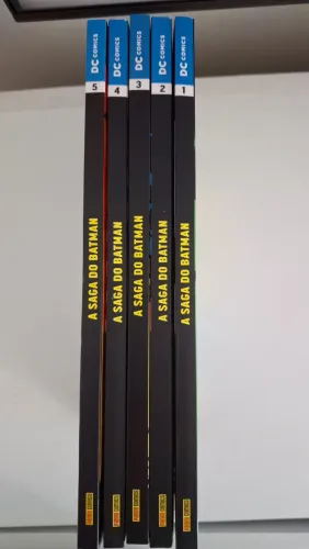 A Saga do Batman 1a temporada números de 1 a 5
