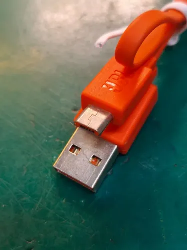 Cabo original Para Caixas Jbl Saída Usb V8 20 Cm