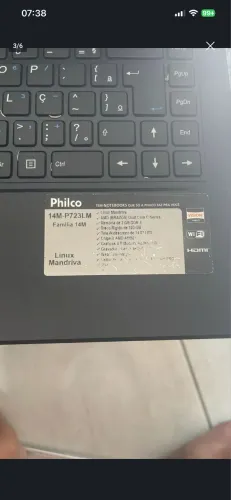 Notebook Philco