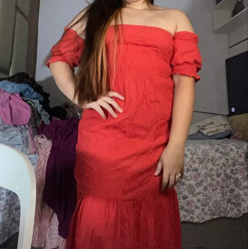 Vestido vermelho