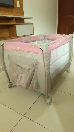 BERÇO PORTÁTIL DESMONTÁVEL GALZERANO SONHO
