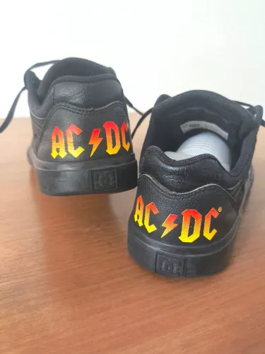 tenis DC shoes kalis x ACDC