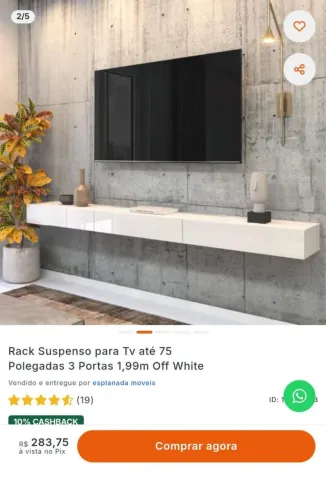 Vendo rack suspenso