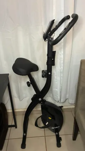 Bicicleta Ergométrica Magnética Dobrável Gallant Elite Preto