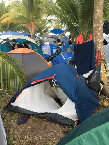 Barraca de camping