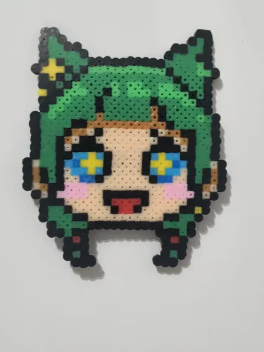 Imã da Maomao de Diários de Uma Apotecária feito de Hama Beads