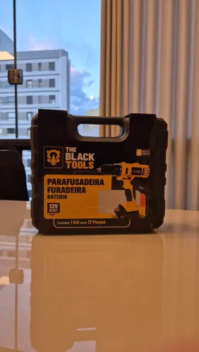 Parafusadeira Furadeira 12V - 6 meses de garantia 